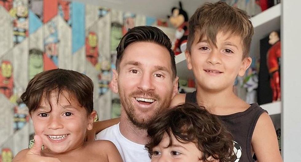 Instagram Lionel Messi y la imagen con sus hijos que conmueve a todos