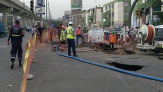 San Juan de Lurigancho: Alarma por enormes forados en la Avenida Próceres