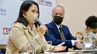 Keiko Fujimori: la presencia del premier Bellido es nefasta y debe ser censurado