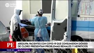 Arequipa: pacientes que consumieron dióxido de cloro presentan problemas renales y hepáticos