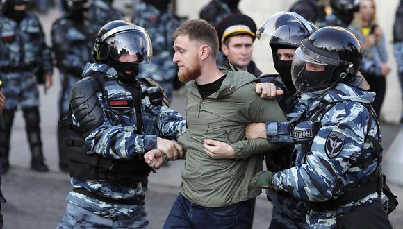 Se anuncian nuevas protestas en Moscú, mientras líder opositor exige posponer las elecciones. (Foto: EFE)