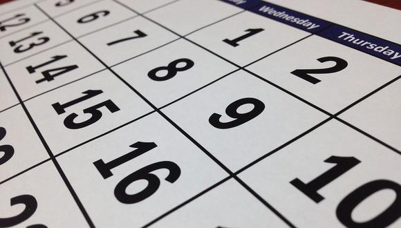 Conoce qué días serán no laborables por Año Nuevo  (Foto: Pixabay)