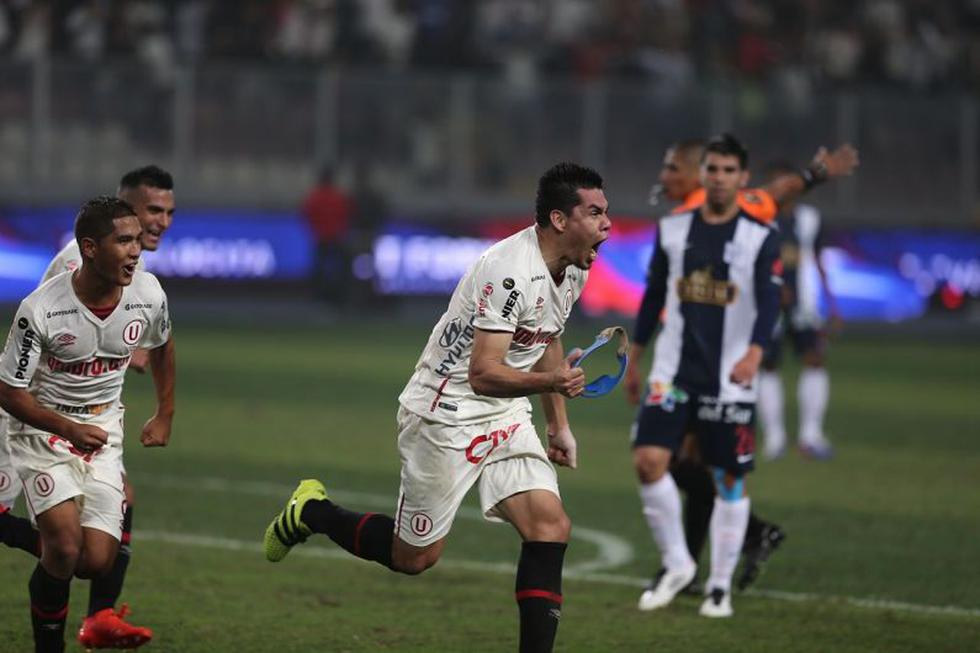 Universitario de Deportes superó 1-0 a Alianza Lima y se mantiene como único puntero del Torneo Clausura. (Piko Tamashiro)
