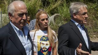 Venezuela: Impiden visita de Piñera y Pastrana a Leopoldo López en la cárcel