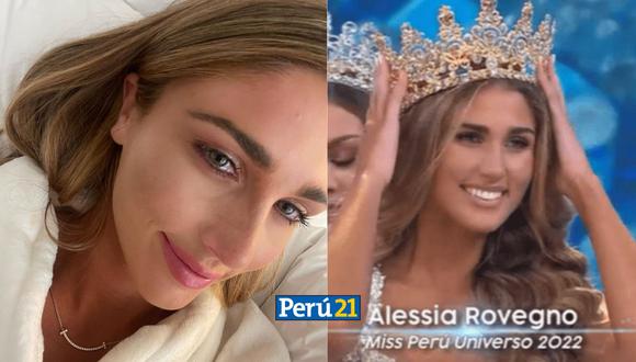 Alessia Rovegno se despide de la corona este 18 de mayo. (Foto: @alessiarovegno / América TV)