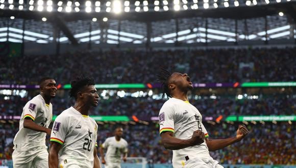 Salisu y Kudus anotaron para Ghana vs. Corea del Sur. (Foto: Reuters)