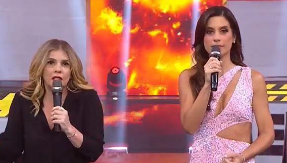 María Pía Copello regresó a "Esto es guerra". (Foto: Captura América TV).