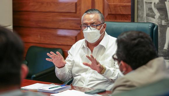 Ministro de Salud, Hernán Condori. (Foto: Minsa)