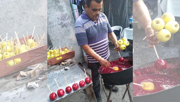El joven expuso en redes que su padre recibió un pedido de mil quinientas manzanas y a poco de entregar el pedido, le cancelaron. (Foto: Facebook Enrique Villapando)