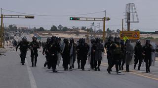Liberan Panamericana Sur que se encontraba bloqueada por manifestantes