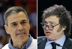 España llama a consulta a su embajadora en Argentina tras expresiones de Javier Milei sobre esposa de Pedro Sánchez