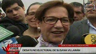 Susana Villarán: "Elevamos la valla sobre cómo gobernar con transparencia"