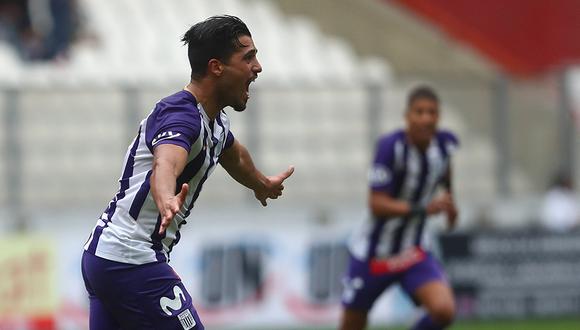 Maximiliano Lemos anotó tres goles con Alianza Lima. (Foto GEC)