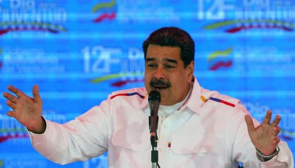 La fiesta de cumpleaños de Nicolás Maduro fue ampliamente criticada en Venezuela por traer al país a varios artistas extranjeros -entre ellos, Bonny Cepeda- en plena pandemia, aun cuando las fronteras estaban muy restringidas para el resto de ciudadanos. (Foto:  Orangel  HERNANDEZ / AFP)