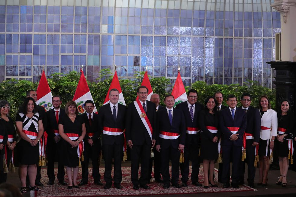 El nuevo Gabinete Ministerial de Salvador del Solar está conformado por nueve mujeres. (Foto: EFE)