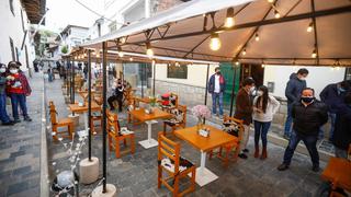 Cajamarca: restaurantes aplicarán guía del Ministerio de Vivienda para usar espacios públicos abiertos