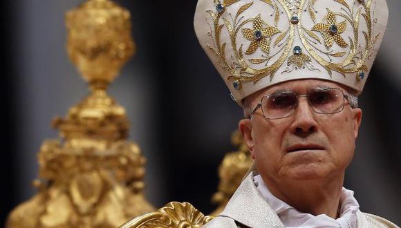 SEÑALADO. Tarcisio Bertone, actual secretario del Vaticano. (Reuters)