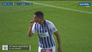 Alianza Lima vs. Alianza Universidad: Kevin Quevedo firmó el 1-0 en Matute por la Liga 1 [VIDEO]