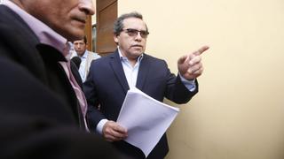 Ricardo Pinedo: "Nosotros no tenemos informantes en la fiscalía"
