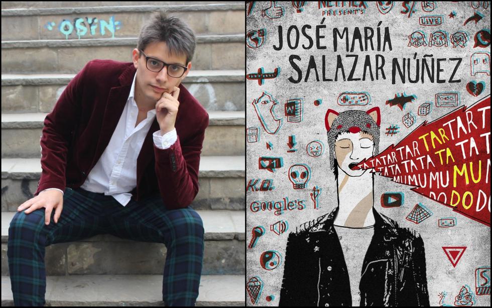 José María Salazar Núñez, hijo de Federico Salazar, debutará con su primer poemario. (Foto: Danilo Polo)