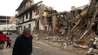 Más de 5 mil viviendas en el Centro de Lima están a punto de colapsar