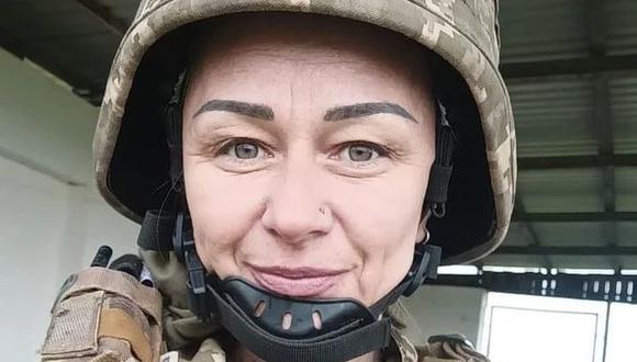 La médico militar de 48 años Olga Semidyanova murió a manos de las tropas invasoras. (Foto: Twitter)