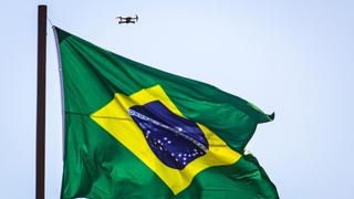 Dron vuelve a espiar prácticas de la 'Blanquirroja' en la Copa América [FOTOS]