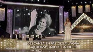 Gisela Valcárcel se conmovió recordando a la madre de Carlos Cacho [Video]