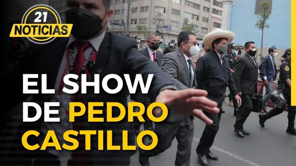 Después de obstruir Pedro Castillo va a la Fiscalía