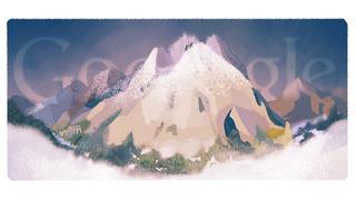 Google celebra con doodle primer ascenso al Mont Blanc