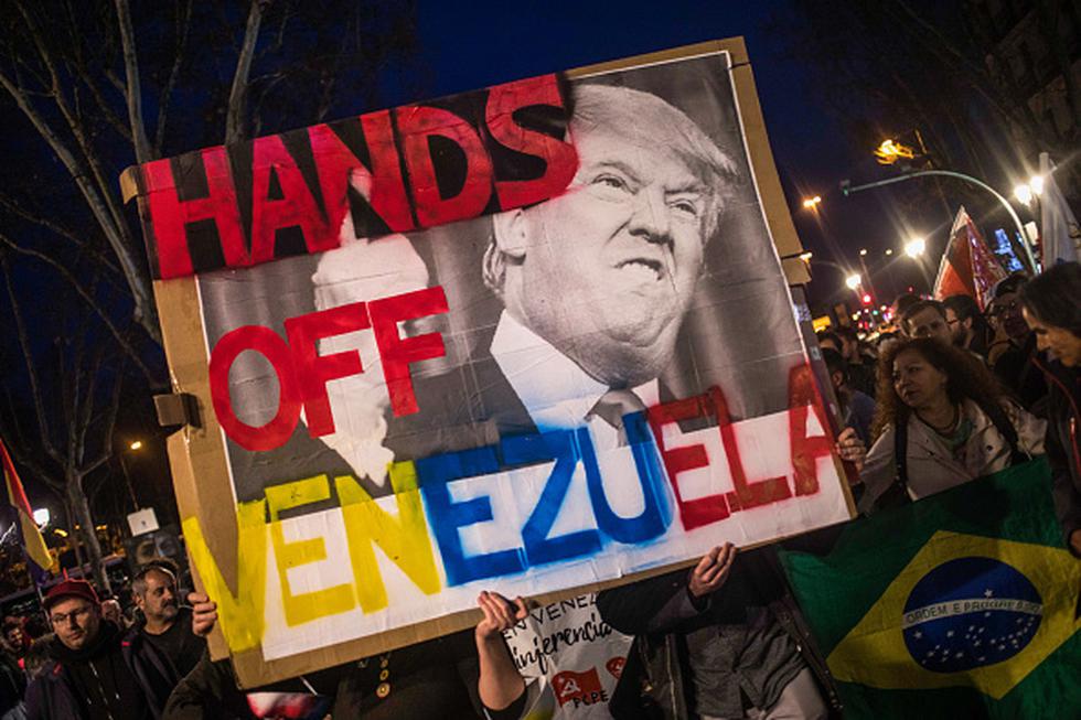 Las relaciones entre Venezuela y Estados Unidos se tornaron más tensas desde que Washington reconoció a Juan Guaidó como presidente encargado. (Getty)