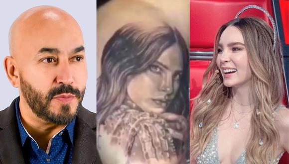 El tortuoso proceso que vivió Lupillo Rivera para quitarse el tatuaje de Belinda. (Foto: @lupilloriveraofficial/@belindapop).