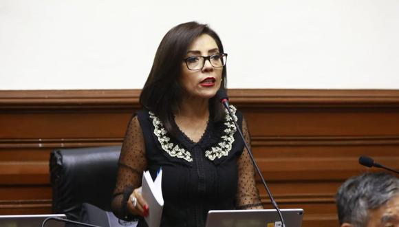 Alejandra Aramayo señaló que la bancada debe ser consecuente con el discurso de Pedro Olaechea. (Foto: Congreso)