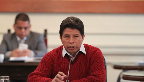 Según la encuesta de Datum, para el 43%. Pedro Castillo es el principal responsable de la crisis económica (Foto: Presidencia)