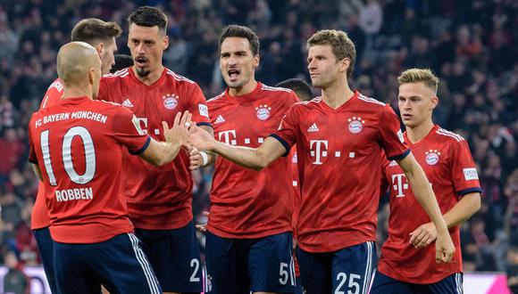 Bayern Munich perdió la racha de triunfos consecutivos al empatar la fecha anterior. (Foto: AFP)
