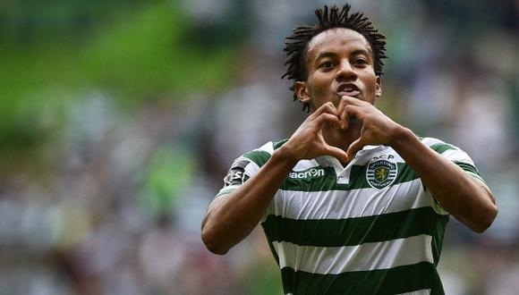 André Carrillo ha tenido buenas actuaciones con la camiseta del Sporting de Lisboa. (AFP)