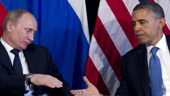 Vladimir Putin y Barack Obama en cita del G20 el año pasado. (AP)