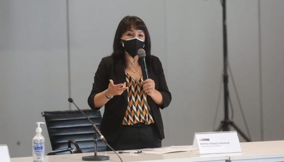 Mirtha Vásquez consideró que quienes denunciaron fraude en las elecciones deberían pedir perdón. (Foto: PCM)