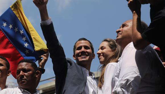 Juan Guaidó indicó también que habrá un centro de acopio en una isla del Caribe, aunque no detalló cuál. (Foto: EFE)