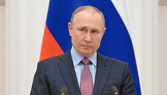 El presidente de Rusia, Vladimir Putin. (Foto: Sergei GUNEYEV / Sputnik / AFP)