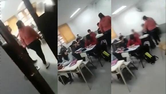 Viral | Facebook | Mujer entró al aula durante una clase y golpeó a un  alumno porque habría amenazado a su hijo | Argentina | Ar | RMMN | EMCC |  MUNDO | PERU21