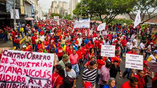 FOTOS: Chavistas y opositores marcharon contra la corrupción