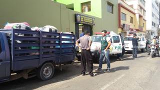 Tacna: Incautan 73 sacos con ropa y autopartes de segunda mano