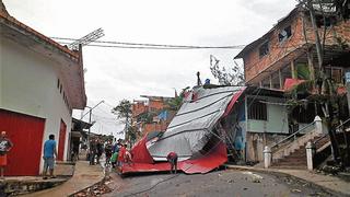 Tarapoto queda seriamente dañado por temporal