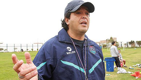 Víctor Rivera tendrá una difícil misión al frente de la Sub 20 de Perú. (USI)