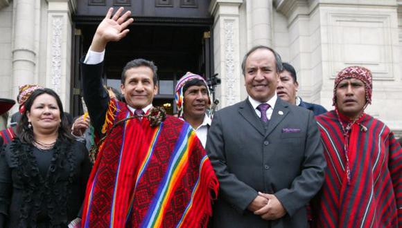 Jorge Acurio mantuvo una buena relación con Ollanta Humala (David Vexelman)