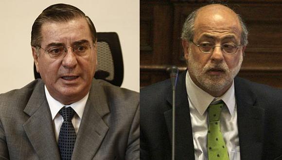 Valdés y Abugattás han mostrado posiciones discrepantes. (USI)