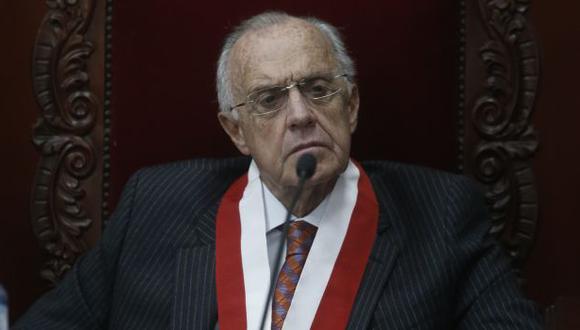Augusto Ferrero Costa fue embajador de Perú en Italia durante 2009-2010 y desde 2017 integra el Tribunal Constitucional.  (Foto: Mario Zapata/ GEC)