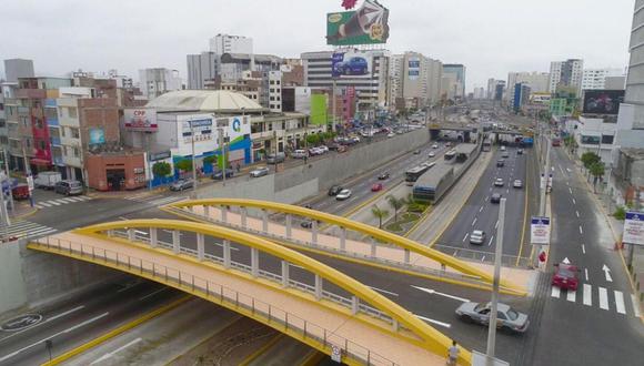 La Contraloría identificó diversas situaciones adversas en el puente Leoncio Prado. (Foto: Municipalidad de Lima)