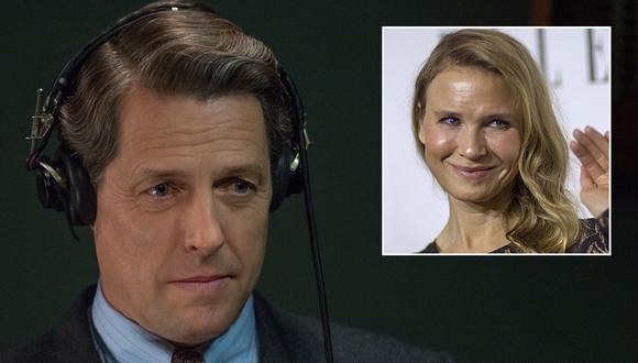 El costo de las cirugías: Hugh Grant no reconoció el rostro de Renée Zellweger en un programa de TV. (AP)